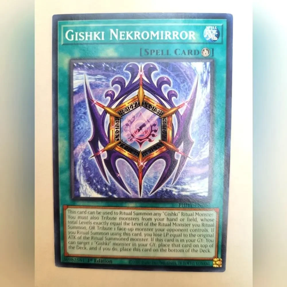 Classic Photon Hypernova Gishki Nekromirror PHHY-EN066 Yu-gi-oh Spell Card
